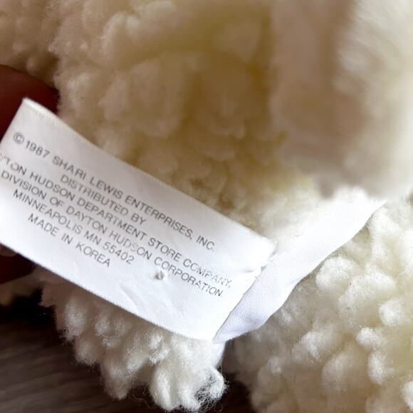 Vintage 1987 Baby Lamb Chop Shari Lewis Plush Hudson’s Hand Puppet EUC - Picture 6 of 7